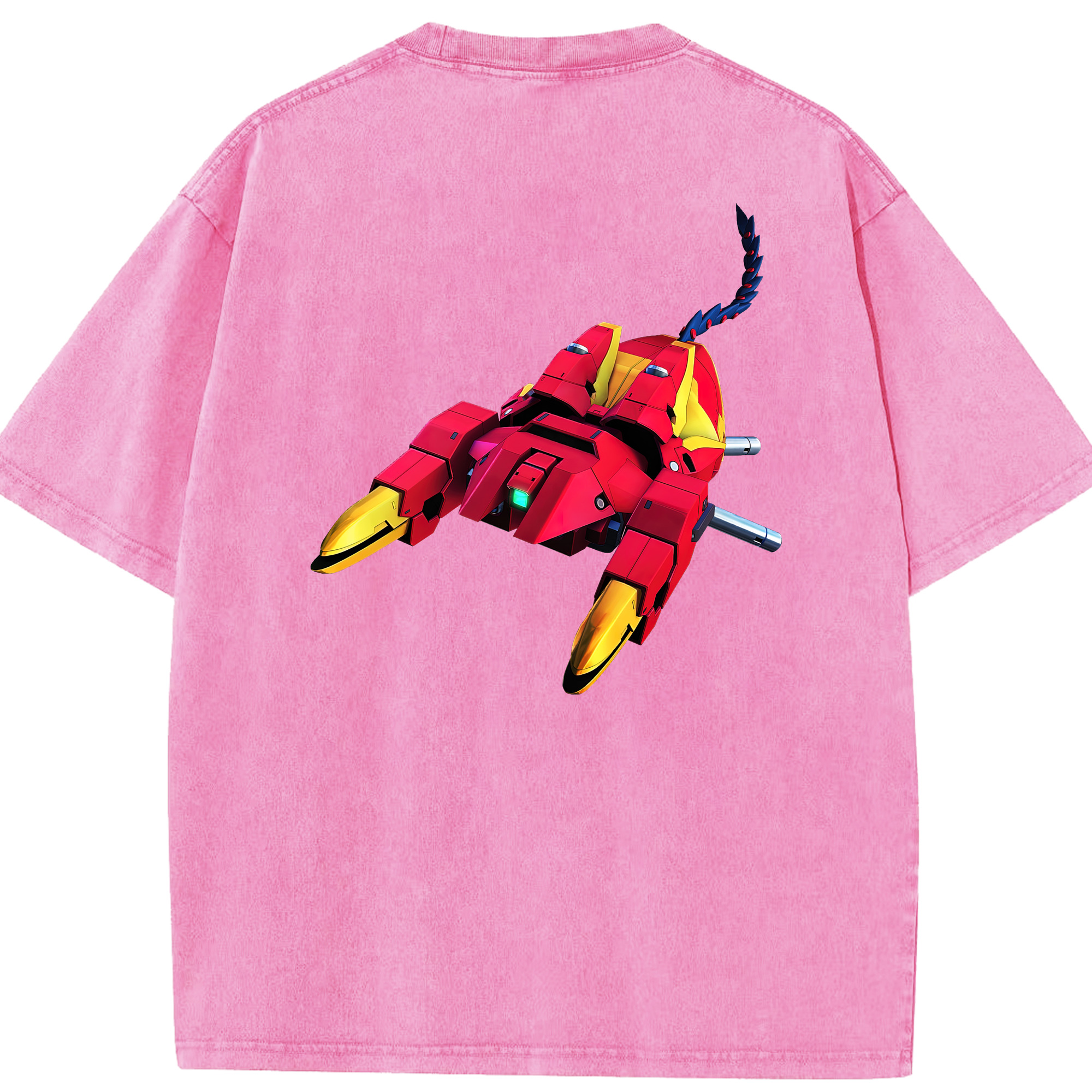 （画像用） 機動戦士ガンダム Mobile Suit Gundam 綿100% ヴィンテージ風 半袖Tシャツ（背面プリント）